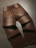 Mobius Cacao Baggy Jeans - Vault Deals