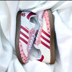 Samba Trainer - Pink Hearts - Vault Deals