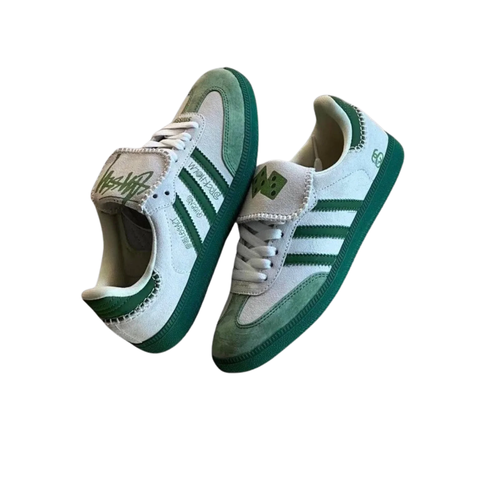Samba Trainer - Stussy Green - Vault Deals
