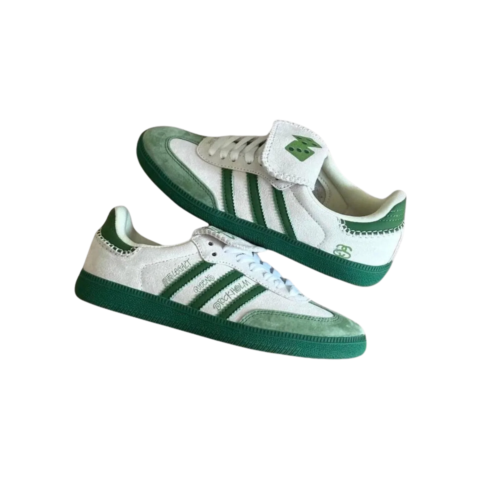 Samba Trainer - Stussy Green - Vault Deals