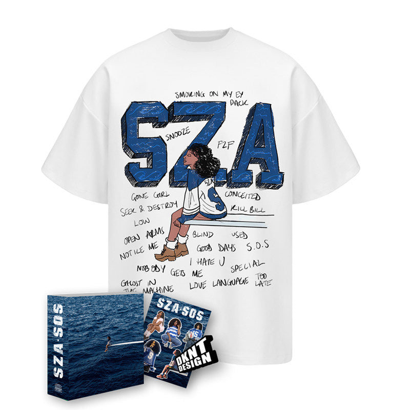 SZA Cartoon Graphic Tee