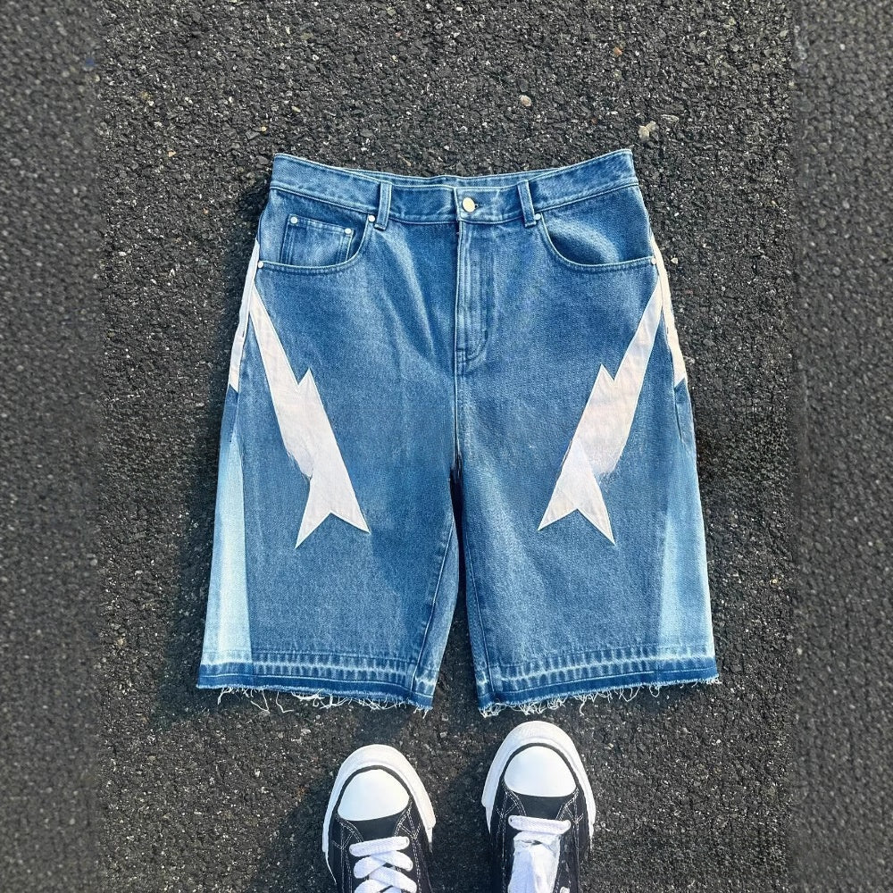 Sol Washed Denim Shorts