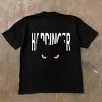 Wild Cat Oversized Graphic T-Shirt