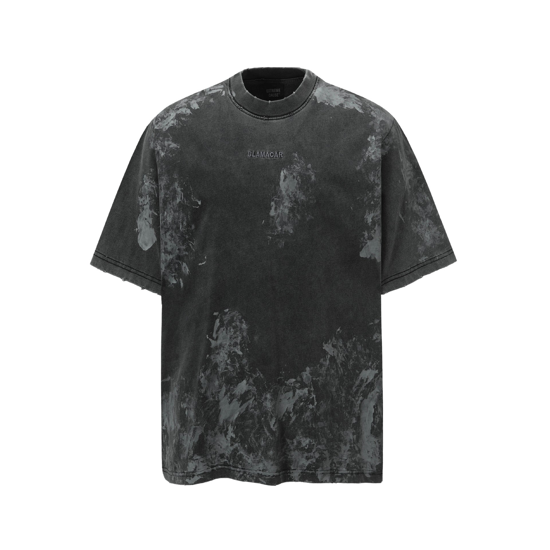 Blamacar Distressed Graphic T-shirt