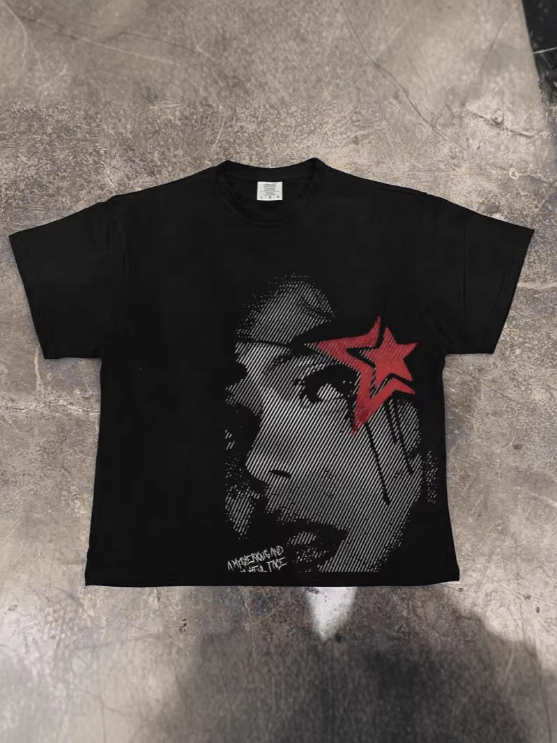 Star Girl Oversize Graphic T-Shirt