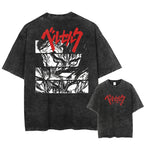 Anime Berserk Guts Graphic Cotton T-Shirt