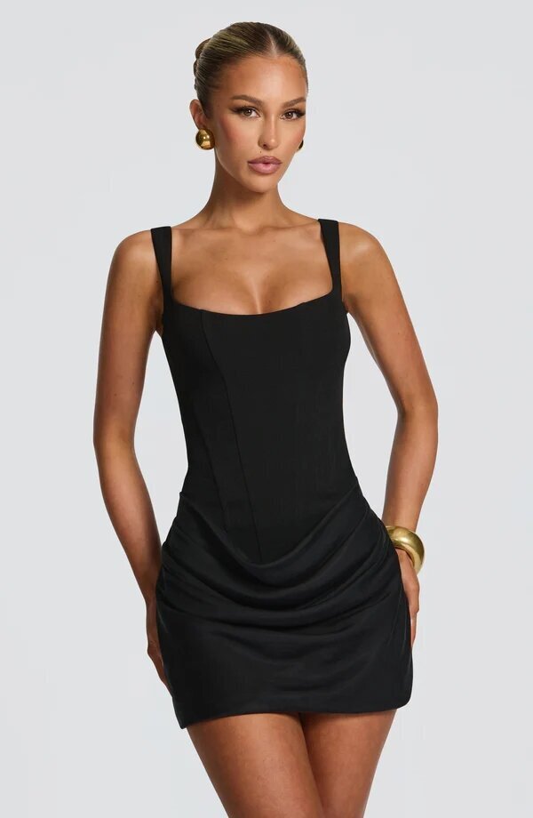 sol-Pleated Dress