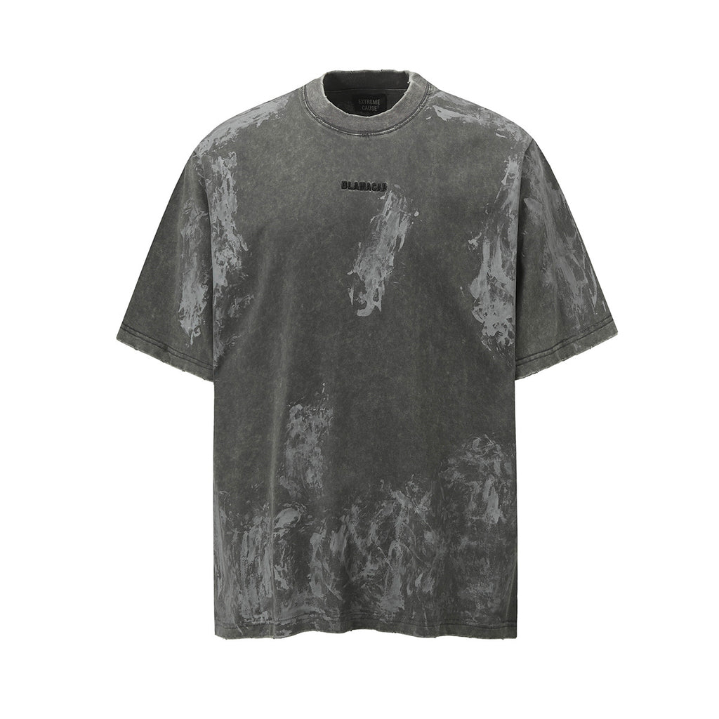 Blamacar Distressed Graphic T-shirt