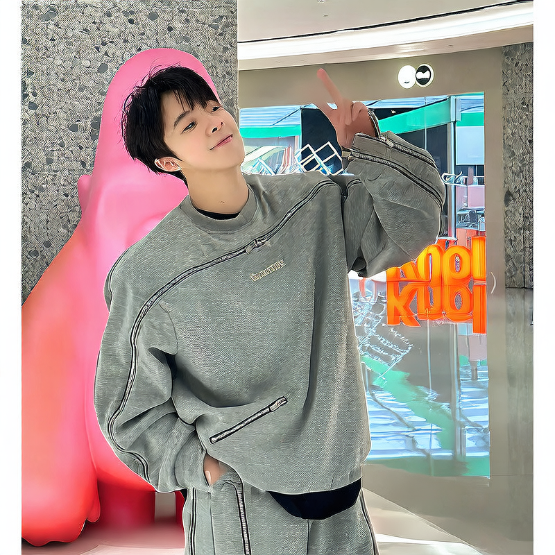 sol-stone grey tracksuit