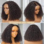 Short Curly Lace Front Synthetic Wig - VAULT DEALS
