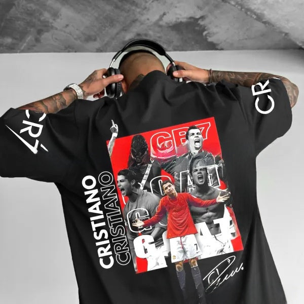 Oversized Football Tee's