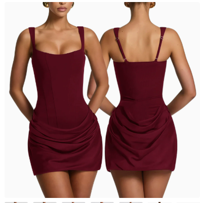 sol-Pleated Dress