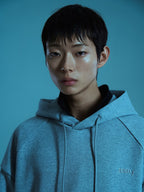YAIRI Loose Fit Hoodie - Light Gray - VAULT DEALS
