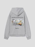 YAIRI Loose Fit Hoodie - Light Gray - VAULT DEALS