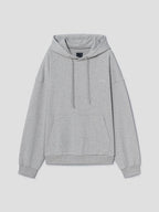 YAIRI Loose Fit Hoodie - Light Gray - VAULT DEALS