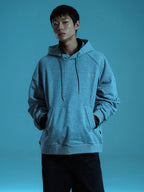 YAIRI Loose Fit Hoodie - Light Gray - VAULT DEALS