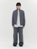 JUUN.J Melange Track Knit Jumper - Gray - VAULT DEALS
