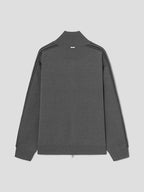 JUUN.J Melange Track Knit Jumper - Gray - VAULT DEALS