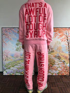 Awful lot of Cough Syrup tracksuit set