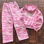 Candy Pink Corteiz Fleece Set