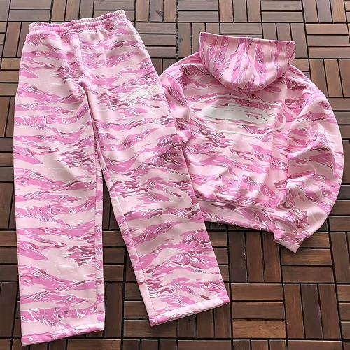 Candy Pink Corteiz Fleece Set