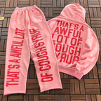 Awful lot of Cough Syrup tracksuit set