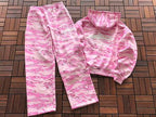 Candy Pink Corteiz Fleece Set