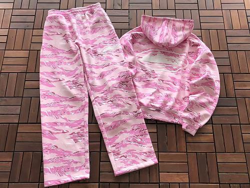 Candy Pink Corteiz Fleece Set
