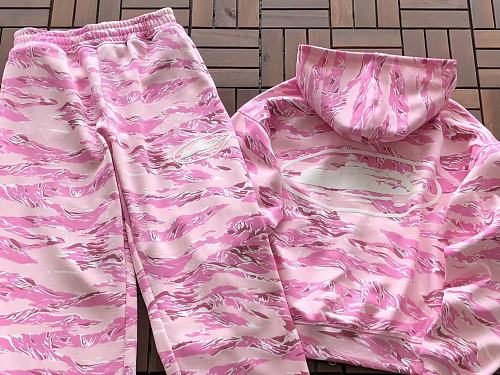 Candy Pink Corteiz Fleece Set
