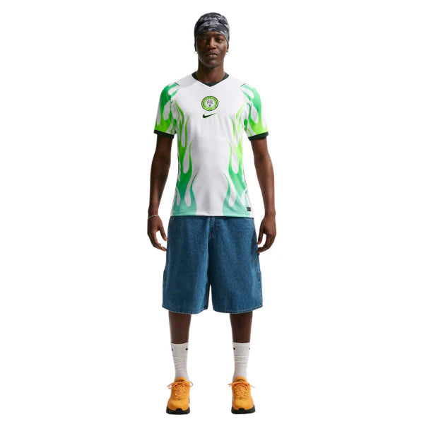 Nigeria 2026 Stadium Away Jersey Mens Green/White