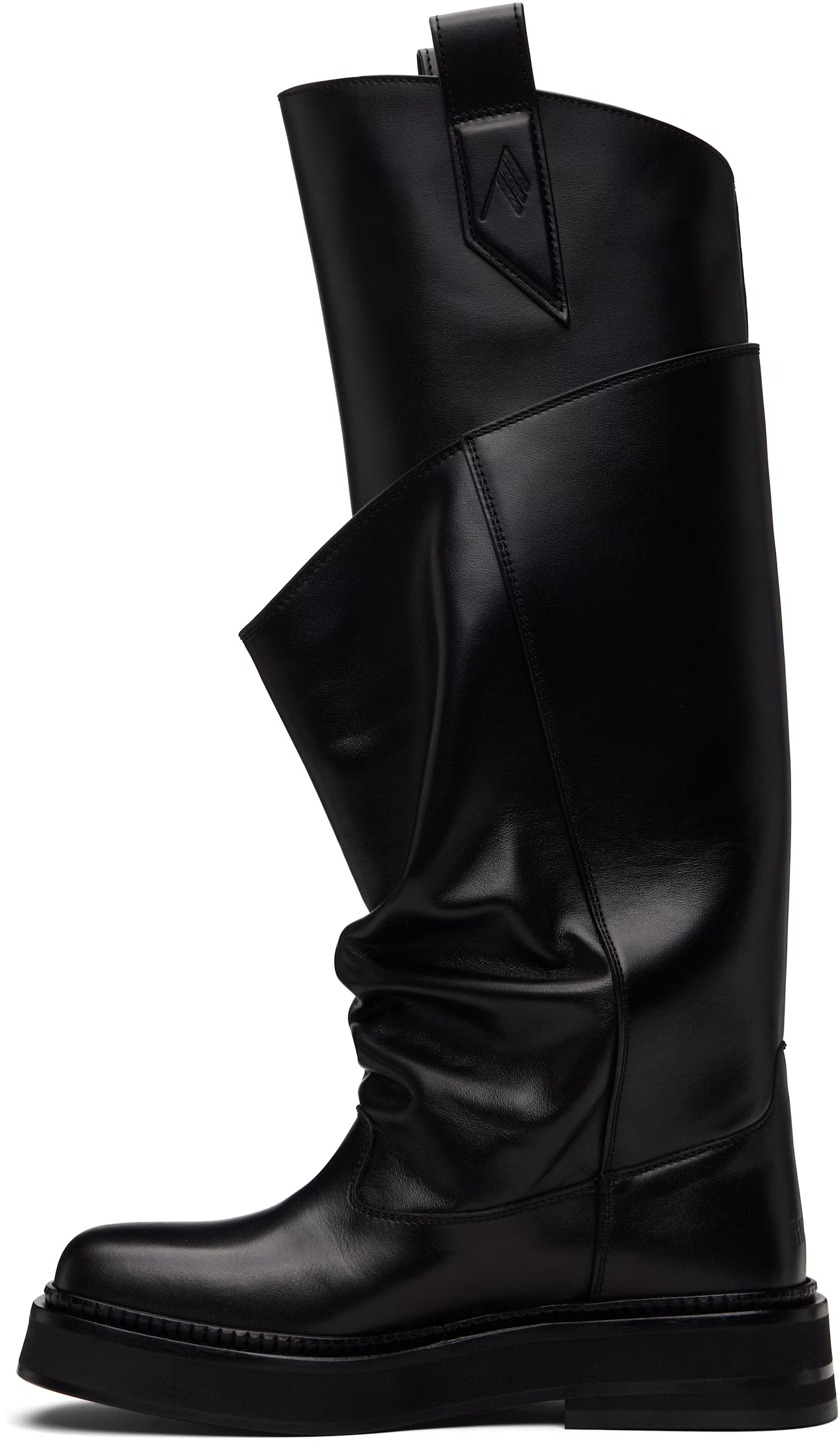 Black New Robin Passeggiata Combat Boots - VAULT DEALS