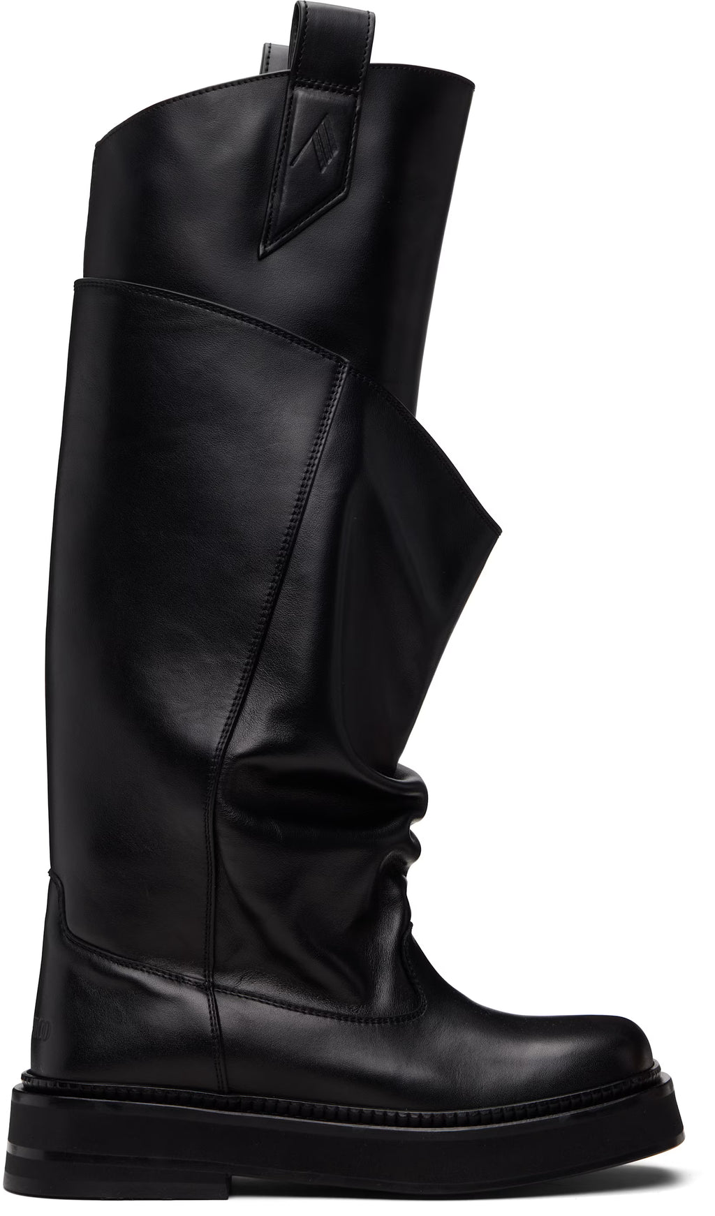 Black New Robin Passeggiata Combat Boots - VAULT DEALS