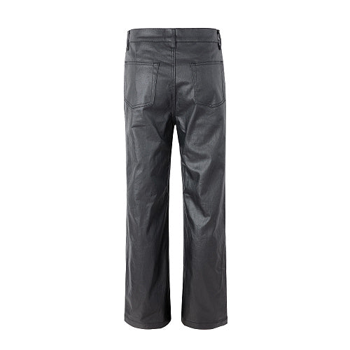 Vault Form coated straight-leg jeans back view