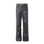 Vault Form coated straight-leg jeans front view