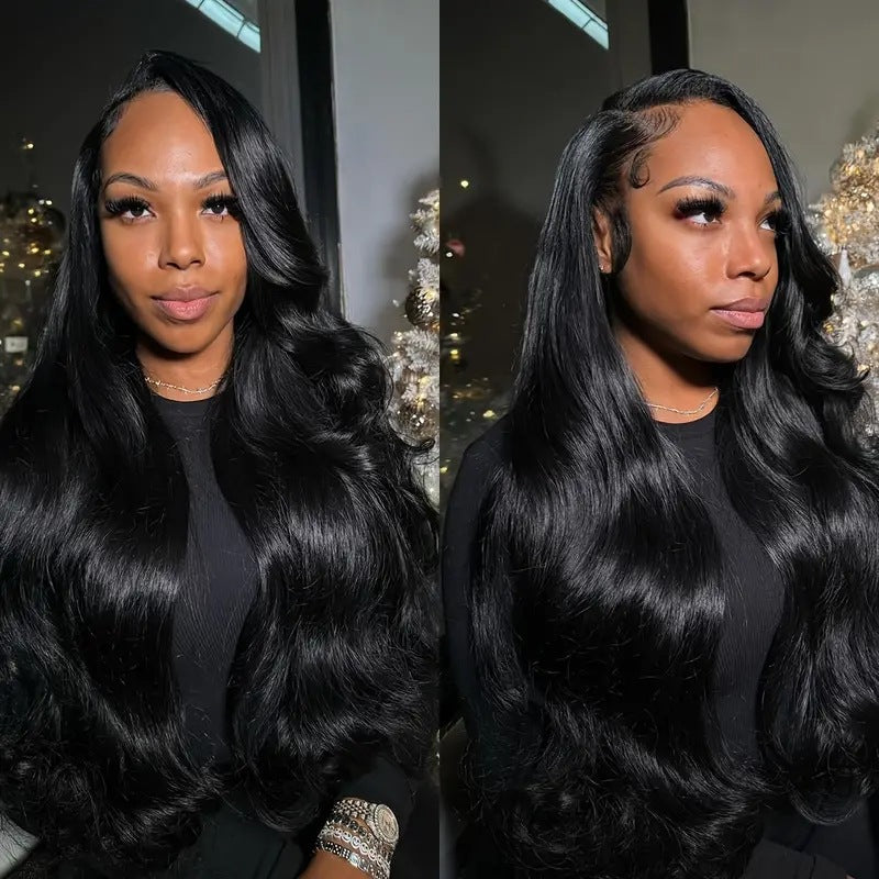 Front Lace Synthetic Long Wavy Wig - VAULT DEALS