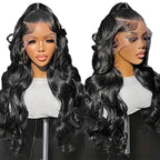 Front Lace Synthetic Long Wavy Wig - VAULT DEALS