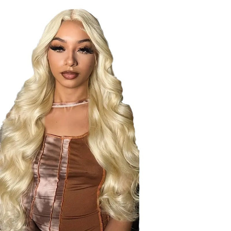 Front Lace Synthetic Long Wavy Wig - VAULT DEALS