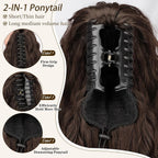 Hair Ponytail with Clip - VAULT DEALS