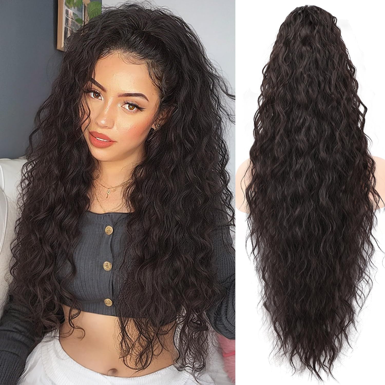 Hair Ponytail with Clip - VAULT DEALS