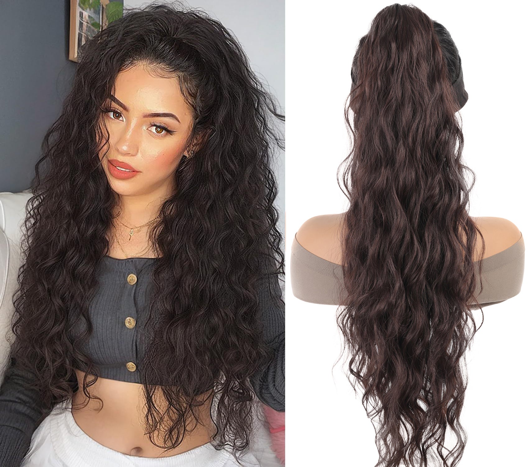 Hair Ponytail with Clip - VAULT DEALS