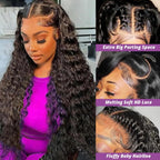 Lace Front Synthetic Wig with Curly Hair - VAULT DEALS