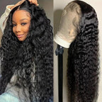 Lace Front Synthetic Wig with Curly Hair - VAULT DEALS