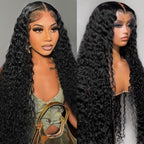Lace Front Synthetic Wig with Curly Hair - VAULT DEALS