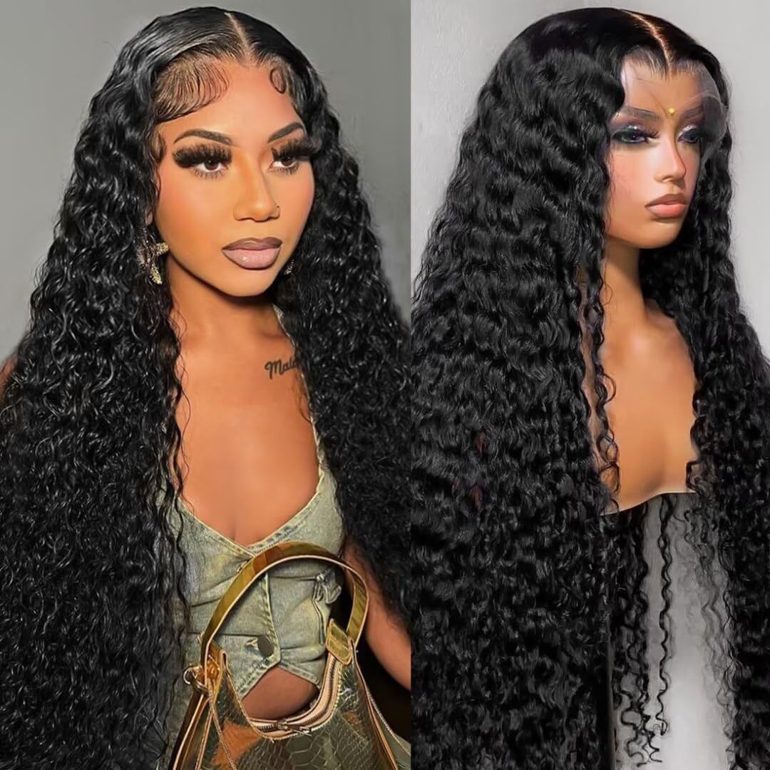 Lace Front Synthetic Wig with Curly Hair - VAULT DEALS