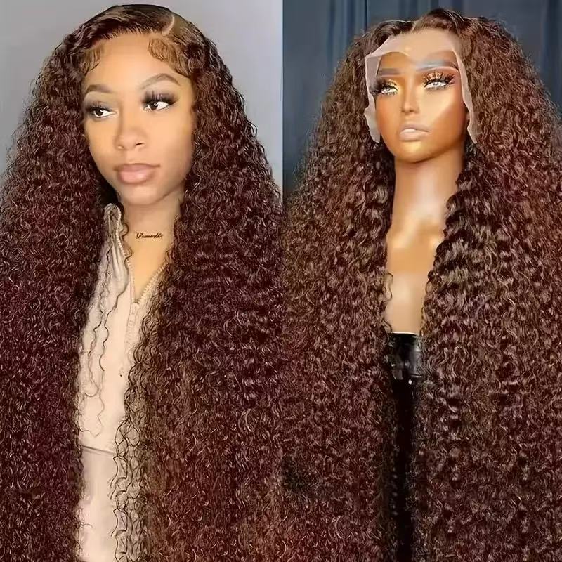 Lace Front Synthetic Wig with Curly Hair - VAULT DEALS
