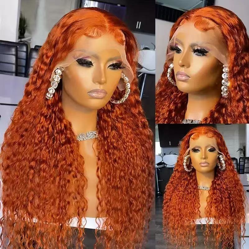 Lace Front Synthetic Wig with Curly Hair - VAULT DEALS