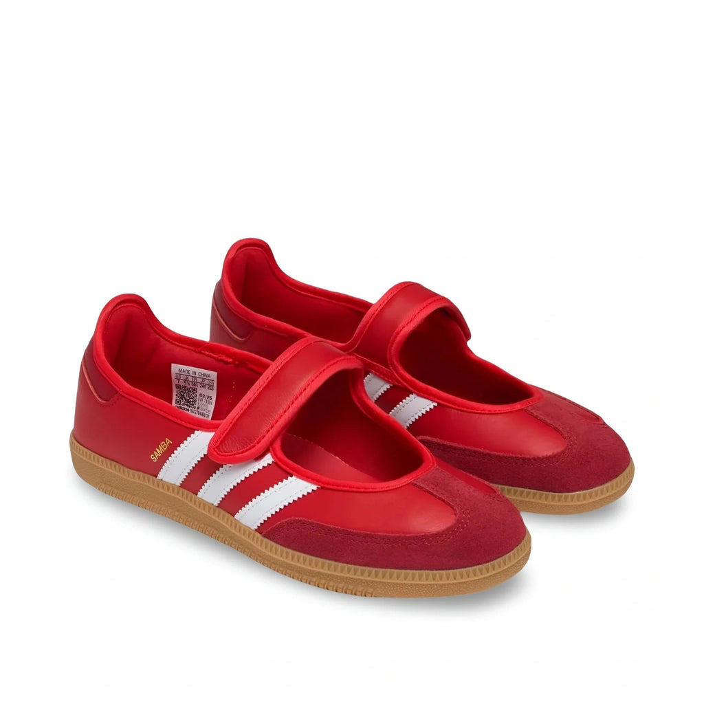 Samba Mary Jane Red/White - VAULT DEALS