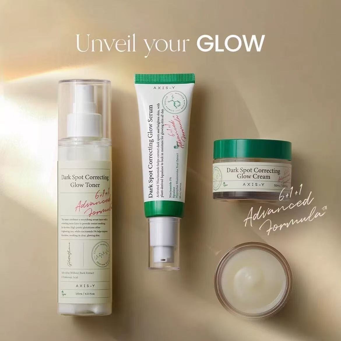 AXIS-Y - Niacinamide Brightening & dark spot correcting combo - VAULT DEALS