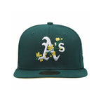 OAKLAND ATHLETICS BLOOM FITTED - GREEN - VAULT DEALS