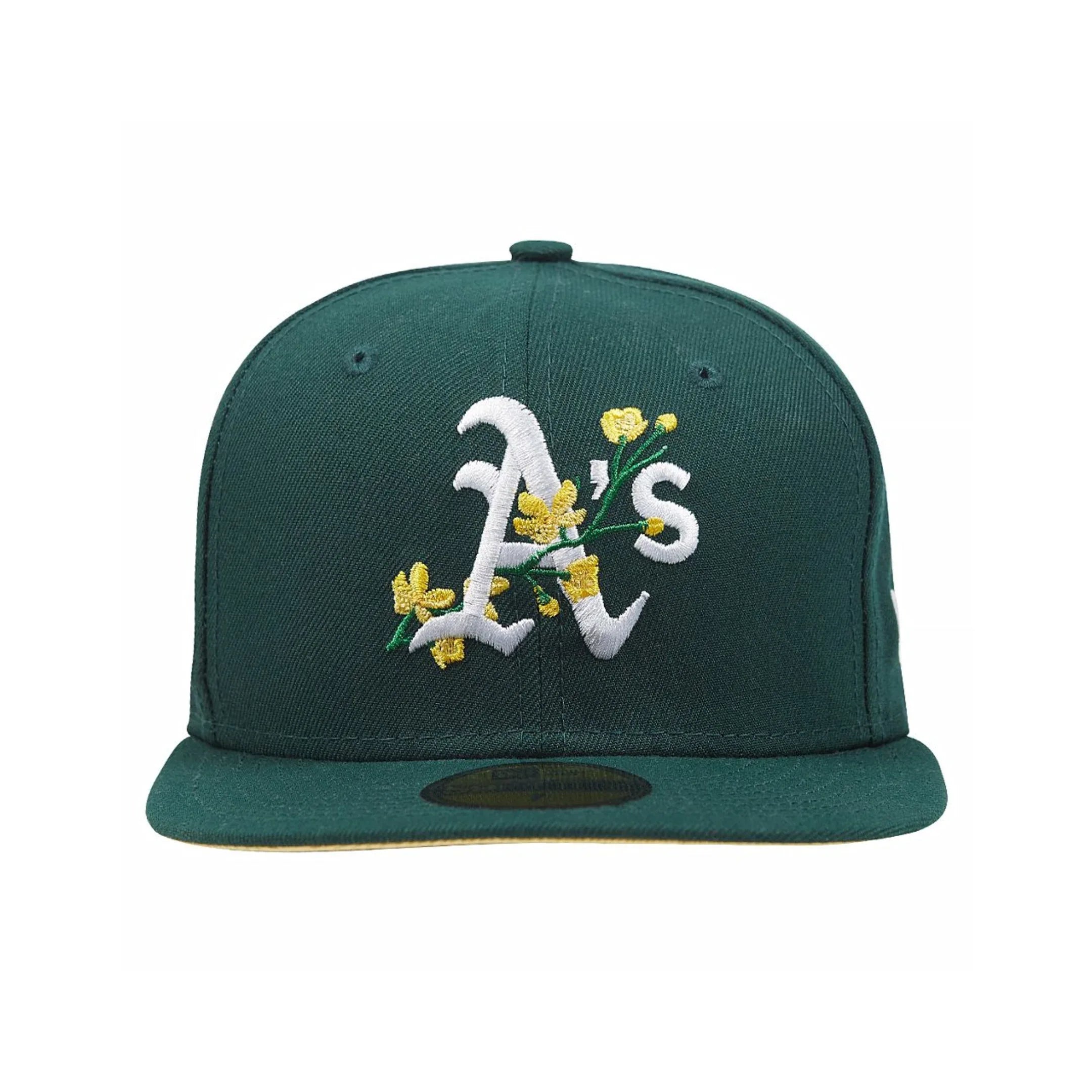 OAKLAND ATHLETICS BLOOM FITTED - GREEN - VAULT DEALS